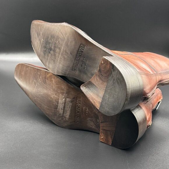 Sebastiano Migliore Mens Full Grain Italian Leather Boots - Picture 10 of 15